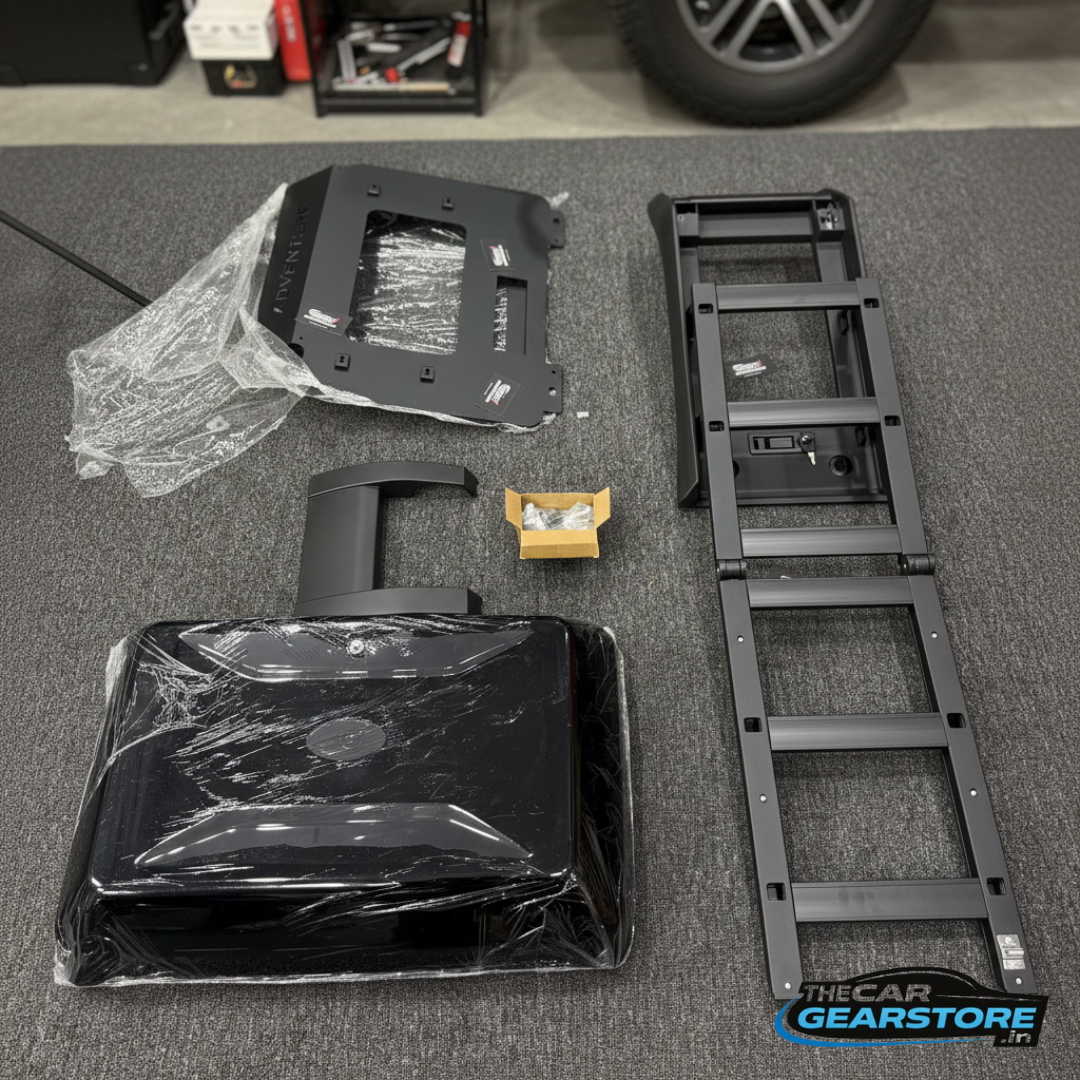 Thar ROXX Side Box And Ladder | Universal Aftermarket Off-Road Utility Kit