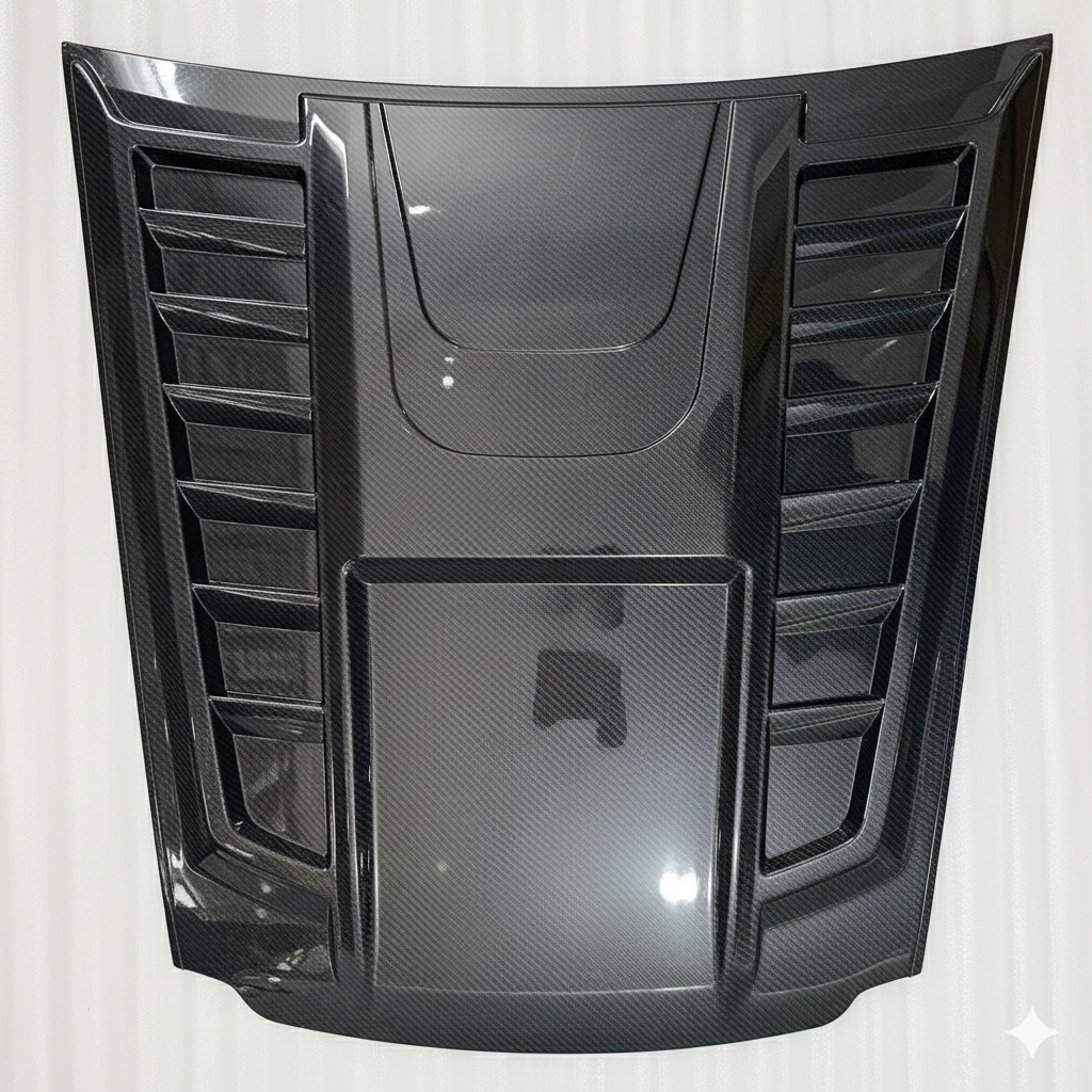Premium Toyota Hilux Hood Scoop – Rugged Aftermarket Hood Vent Styling