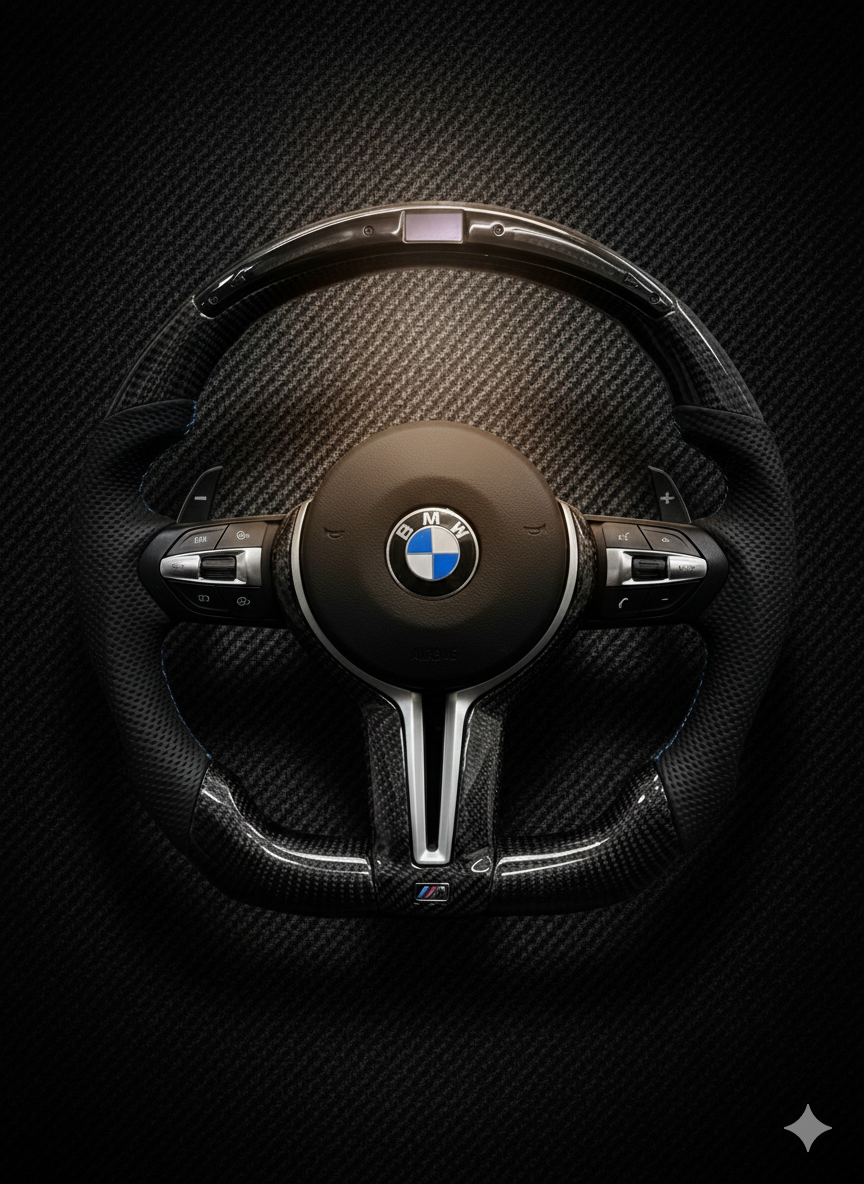 BMW F10 Real Carbon Fiber Steering Wheel