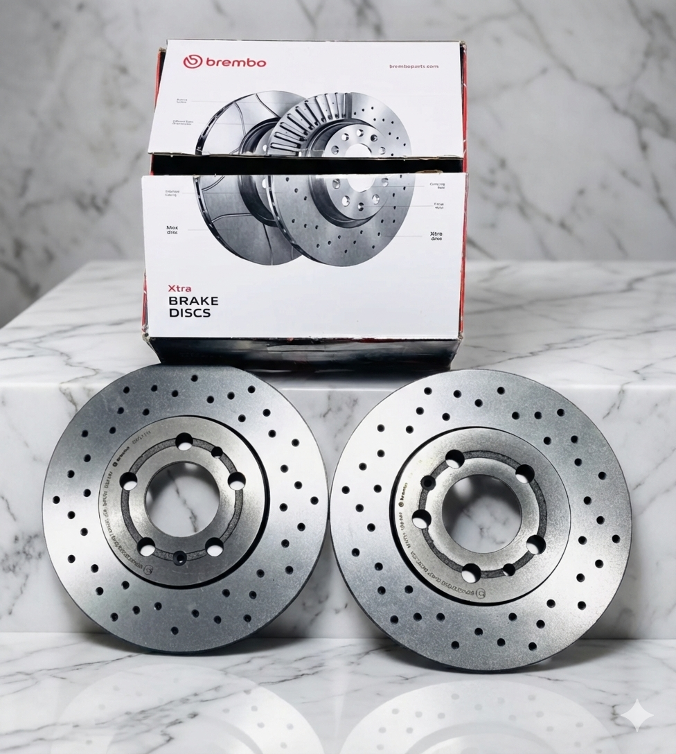 Brembo Xtra Brake Discs 09.7011.1X for VW Polo, Skoda Fabia, Audi A3