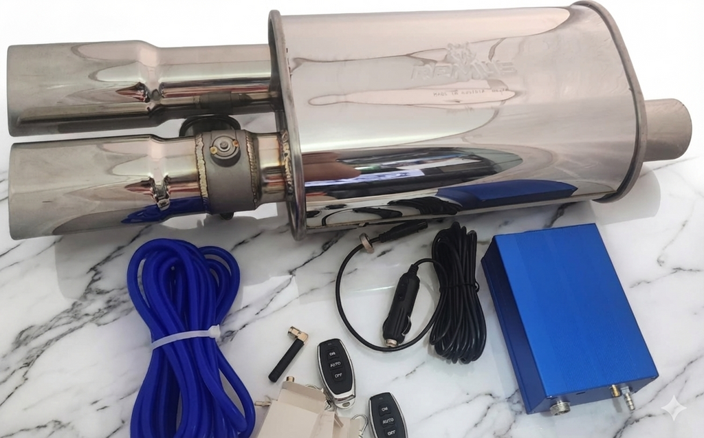 Remus Valvetronic dual-tip exhaust system