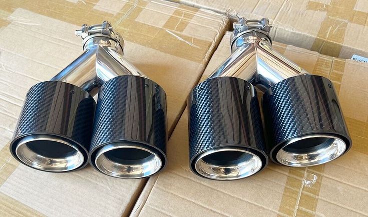 Carbon Fiber Exhaust Dual Tip