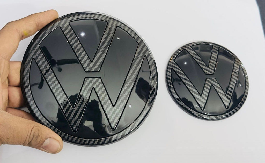 Volkswagen Polo Front Grill Replacement Logo Emblem | Chrome Finish (OEM Style)